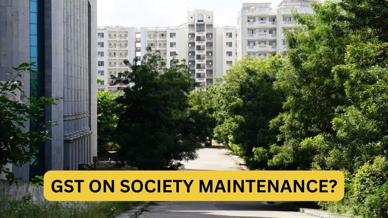 Shivay Services GST Maintenance for society.
