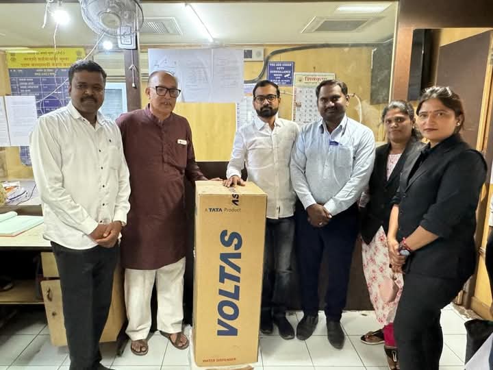 Hot & Cold Water Dispenser Donated at Sub-Registrar Office, Haveli No. 3, Hadapsar